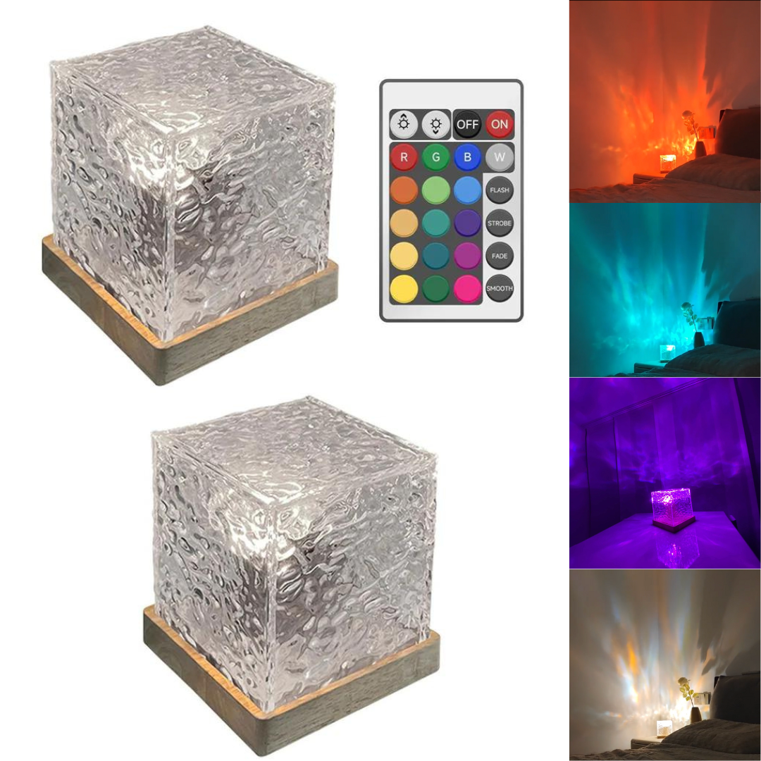 BowLift | Table Lamp with Colour Changing Crystal Base