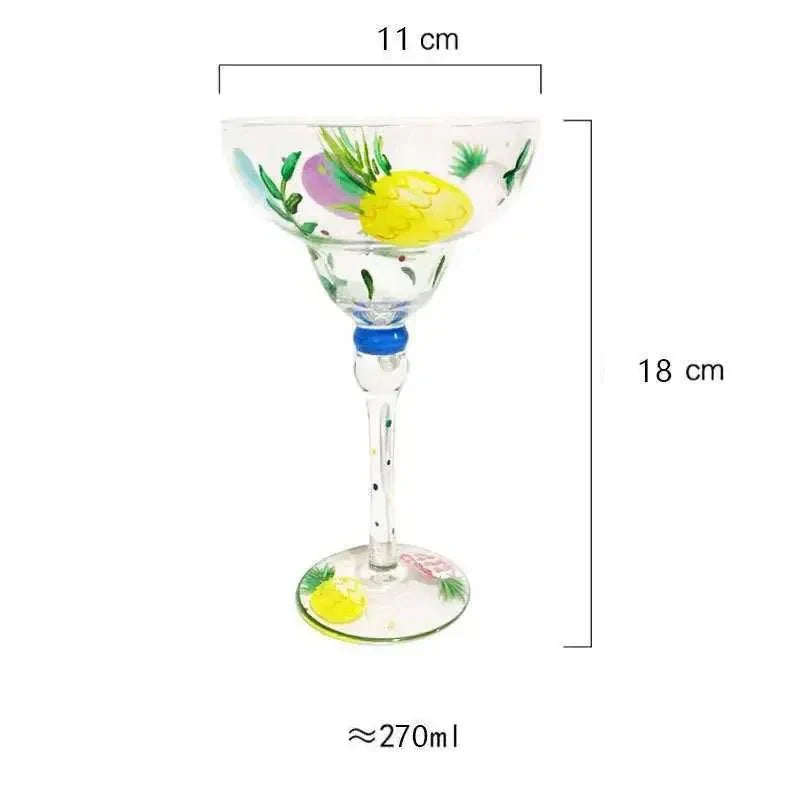 BowLift | Colorful Margarita Cocktail Glass