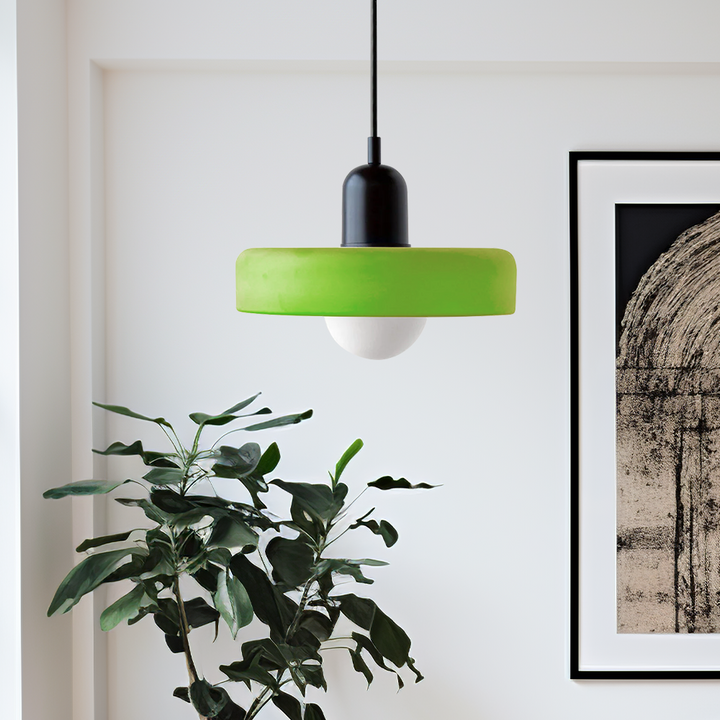 BowLift | Colourful Pendant Lamp in Bauhaus Style - StiloGlas