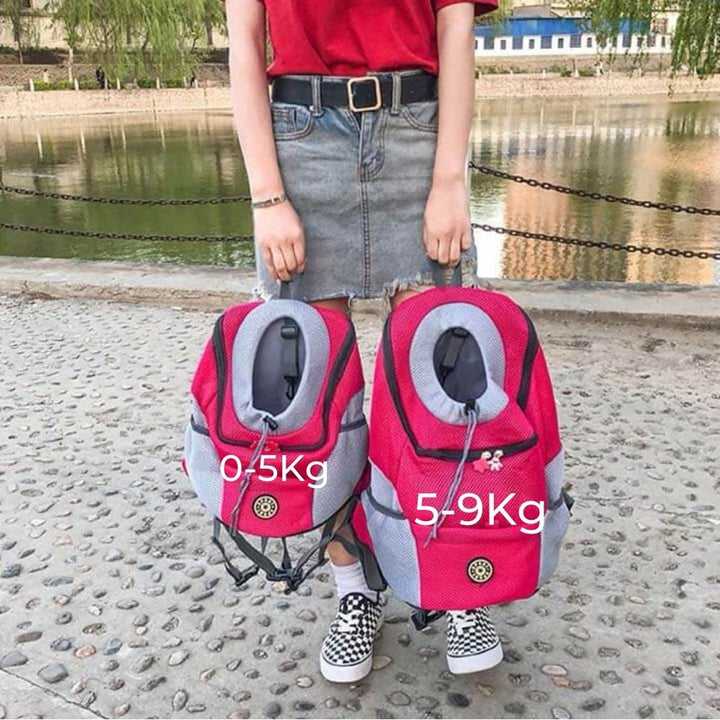 Comfortable and Safe Dog Backpack - BuddyPack Bowlift