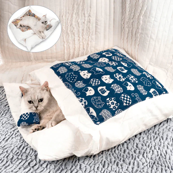 Comfortable Cat Sleeping Bag - SnugKitty Bowlift