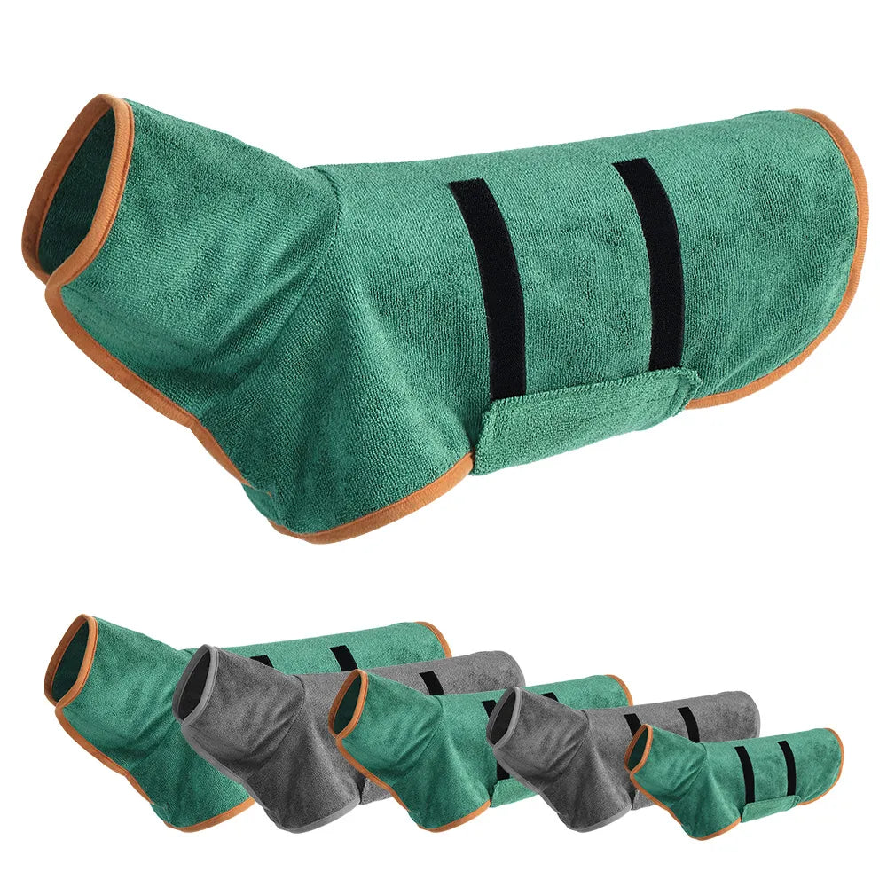 Comfortable Dog Bathrobe - Finn Bowlift