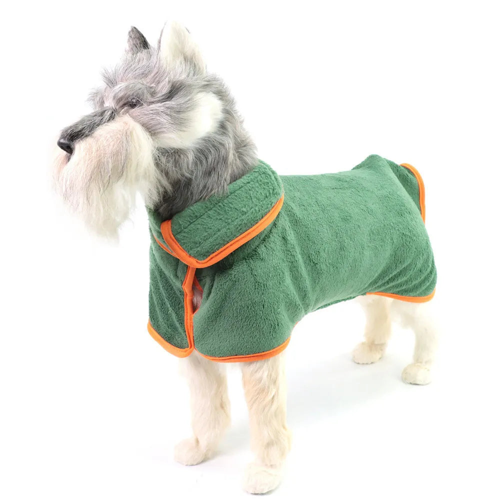 Comfortable Dog Bathrobe - Finn Bowlift