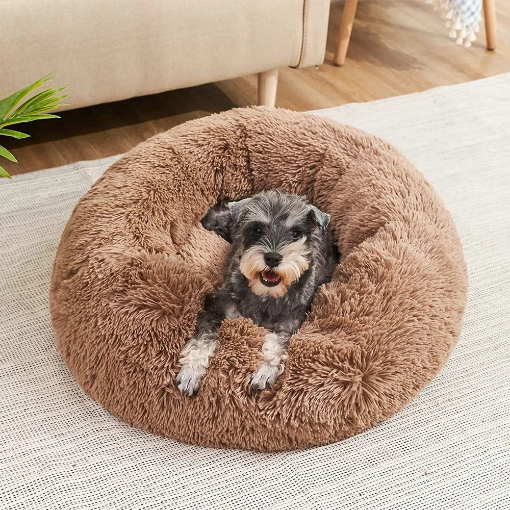 BowLift | Dog Bed Plush Orthopaedic Calming Pet Cushion