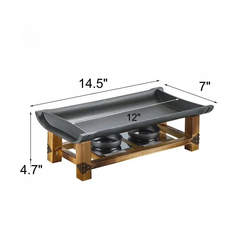 Commercial Non-stick BBQ Plate Baking Pan Grilled Fish Iron Plate | Bowlift