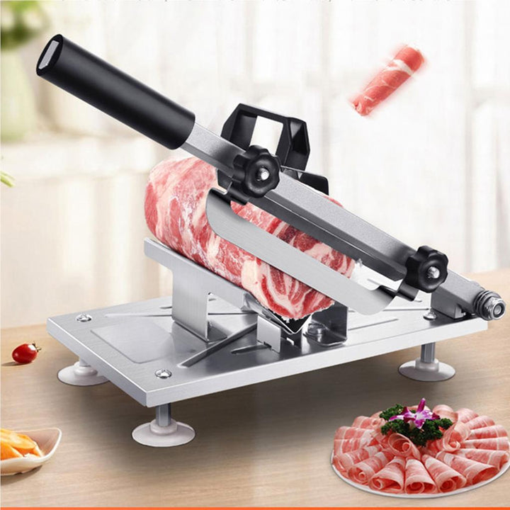 Commercial Stainless Steel Meat Slicer Machine Kitchen Equipment | Bowlift
