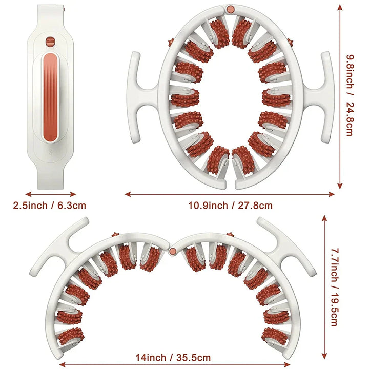 BowLift | Compact Acupressure Massage Device - BodyRelief Roller