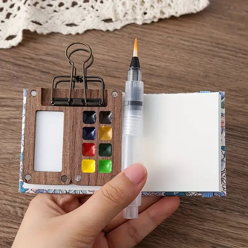 BowLift | Compact Creativity Anytime, Anywhere - KunstZet Watercolour Set