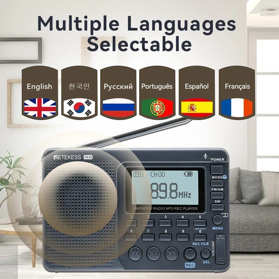 BowLift | Compact Portable Radio - EchoWave