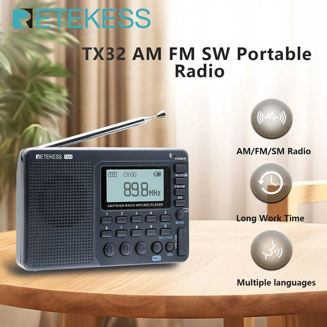 BowLift | Compact Portable Radio - EchoWave
