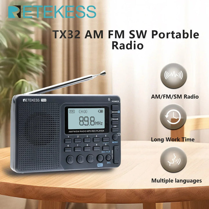 BowLift | Compact Portable Radio - EchoWave