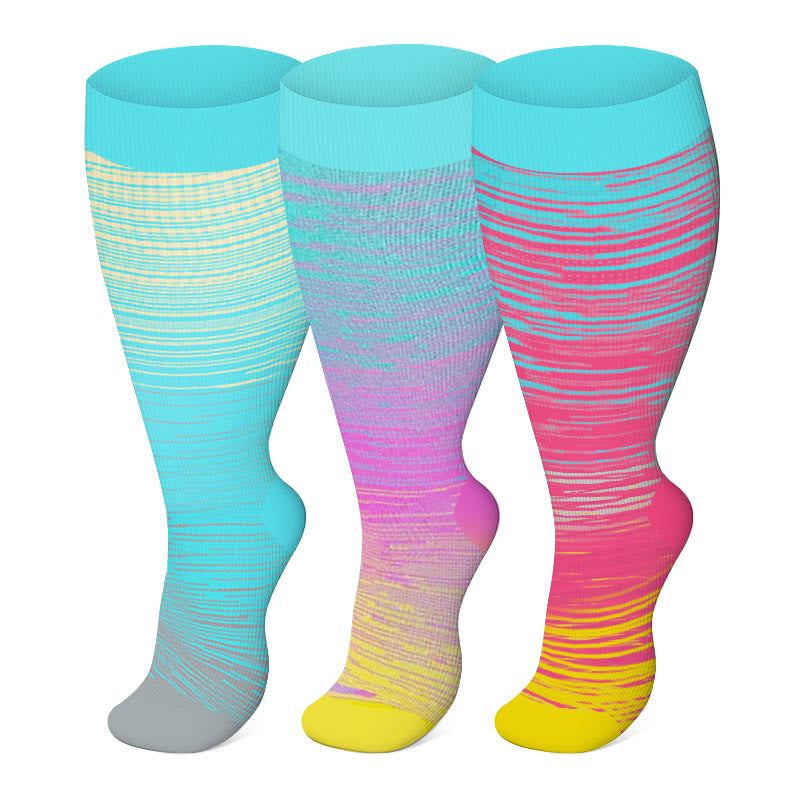 BowLift | Unisex Knee High Compression Socks | Arch Support Sports