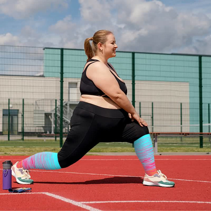 BowLift | Unisex Knee High Compression Socks | Arch Support Sports