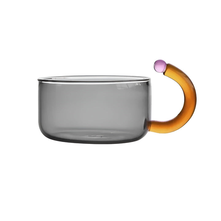 Transparent Teapot & Cups – Stylish Set in Contrasting Colors | Bowlift
