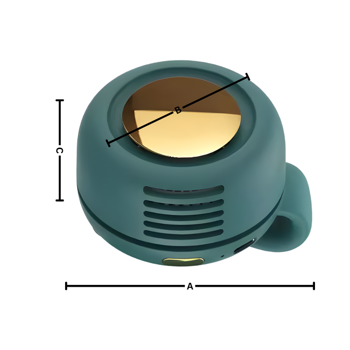 Conveniently Discreet 360 Clip On Fan | Bowlift