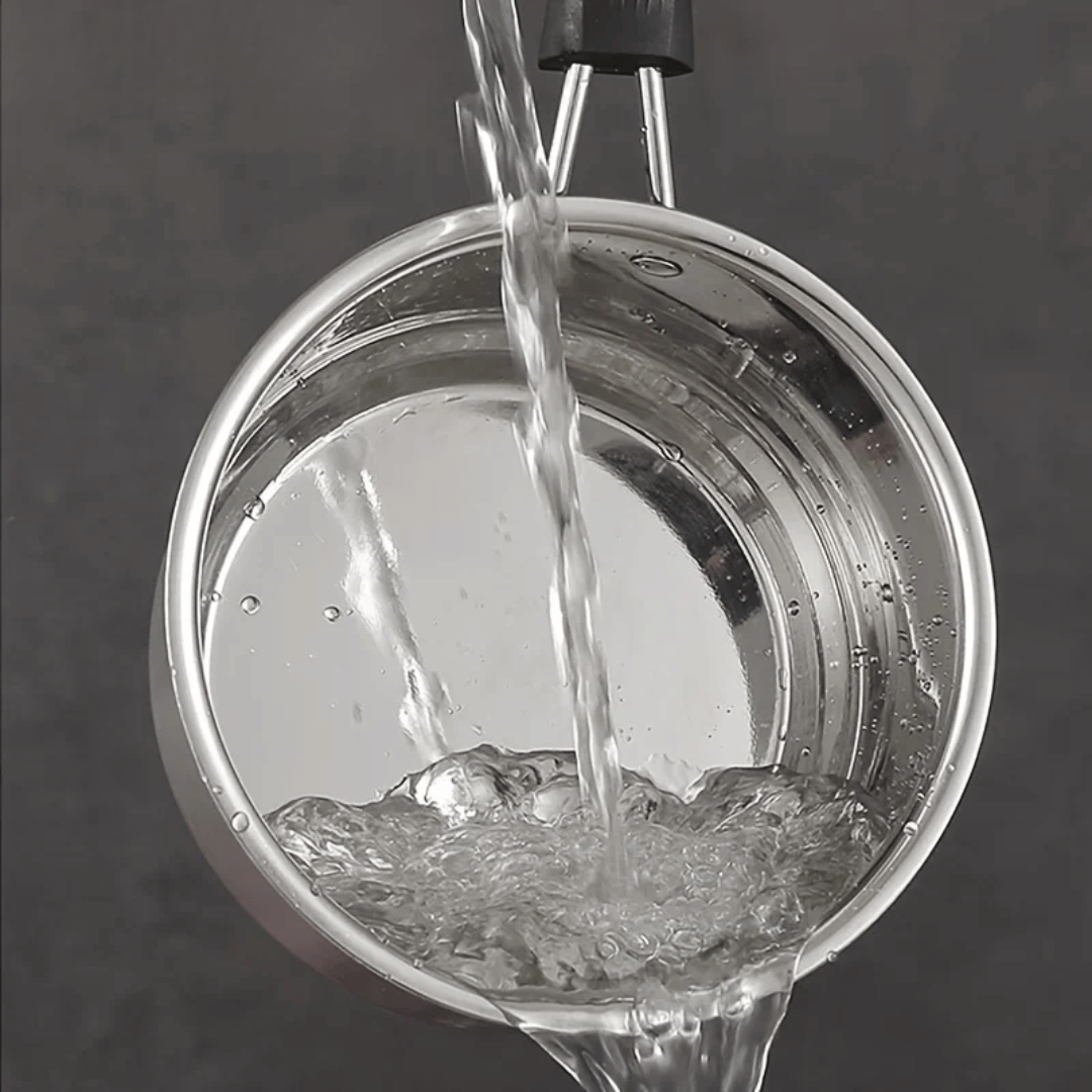 Cooking Pot Saucepan Frying Pan With Thick Bottom With Glass Lid | Bowlift