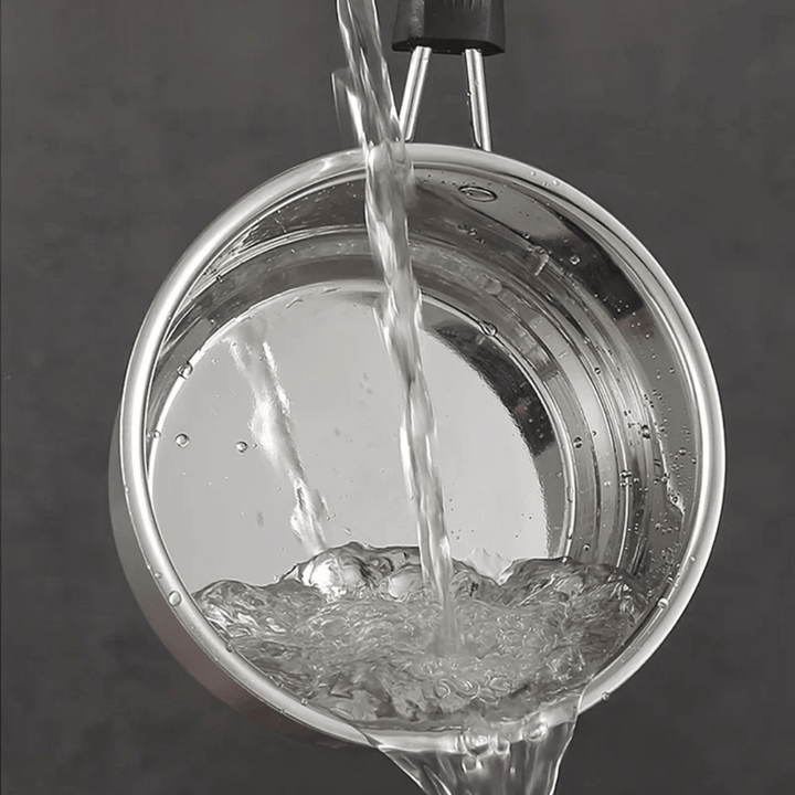 Cooking Pot Saucepan Frying Pan With Thick Bottom With Glass Lid | Bowlift
