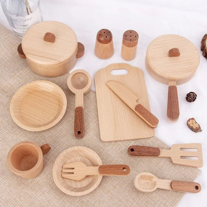 BowLift | Cook’nTimber – Wooden Children’s Play Kitchen in Tree Trunk Design
