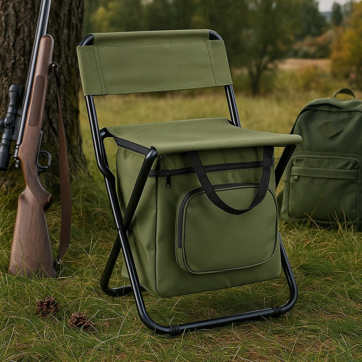 BowLift | Coolcamp Chair – Foldable Outdoor Chair with Built-In Cooler and Storage