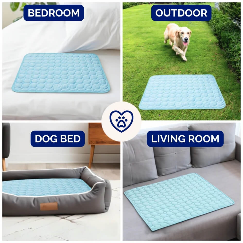 CoolPaws • Dog Cooling Mat - Dog Cooling Mat - BowLift