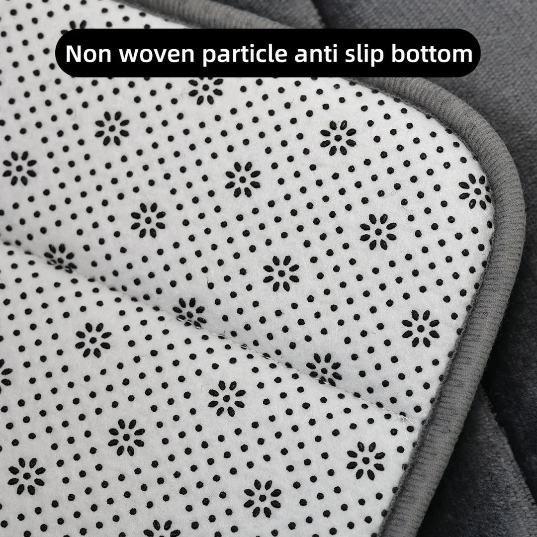 BowLift | CORAL VELVET MAT – Soft Bathroom Mat with Non-Slip Design for Comfort & Safety