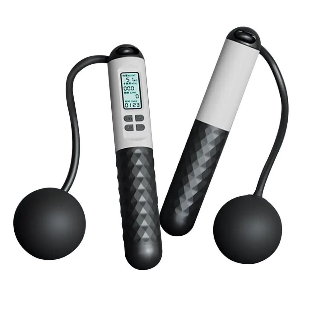 BowLift | Cordless Digital Skipping Rope with Weighted Handles