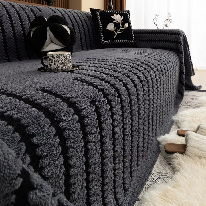 BowLift | Sofa Cover Vintage Tufted Microfibre Design