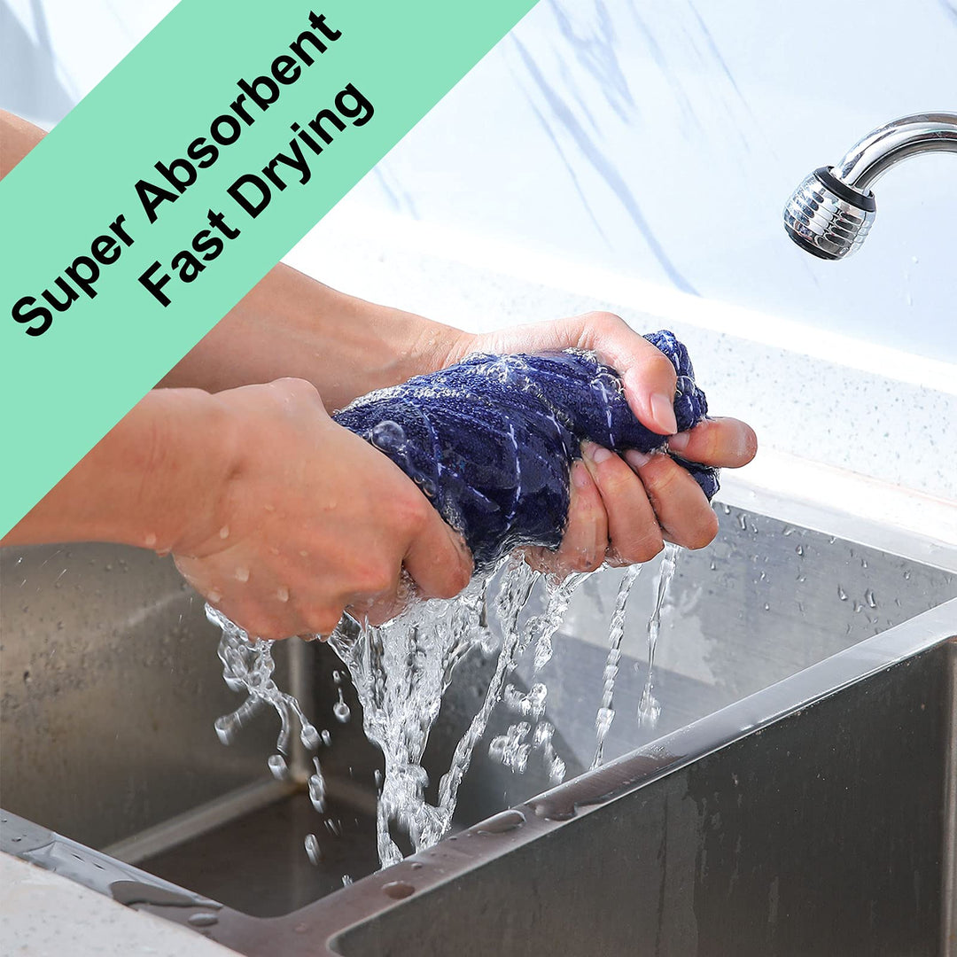 Cotton Dishcloth Home Ultra Soft And Absorbent Kitchen Towel | Bowlift