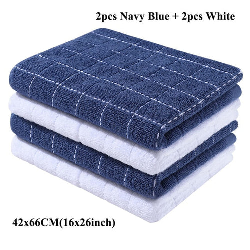 Cotton Dishcloth Home Ultra Soft And Absorbent Kitchen Towel | Bowlift