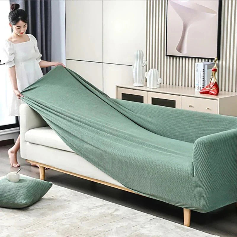 BowLift | SNUGJACQ – Soft Jacquard Sofa Cover with Non-Slip Fit
