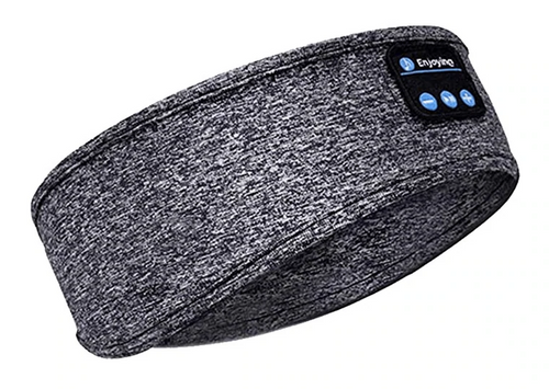 SnoozeMelody - Soundproof Bluetooth Sleep Mask for Peaceful Nights Bowlift