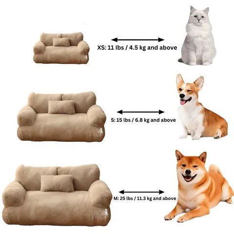 BowLift | CozyCloud Bolster – Calming Pet Bed with Washable Cover for Dogs and Cats