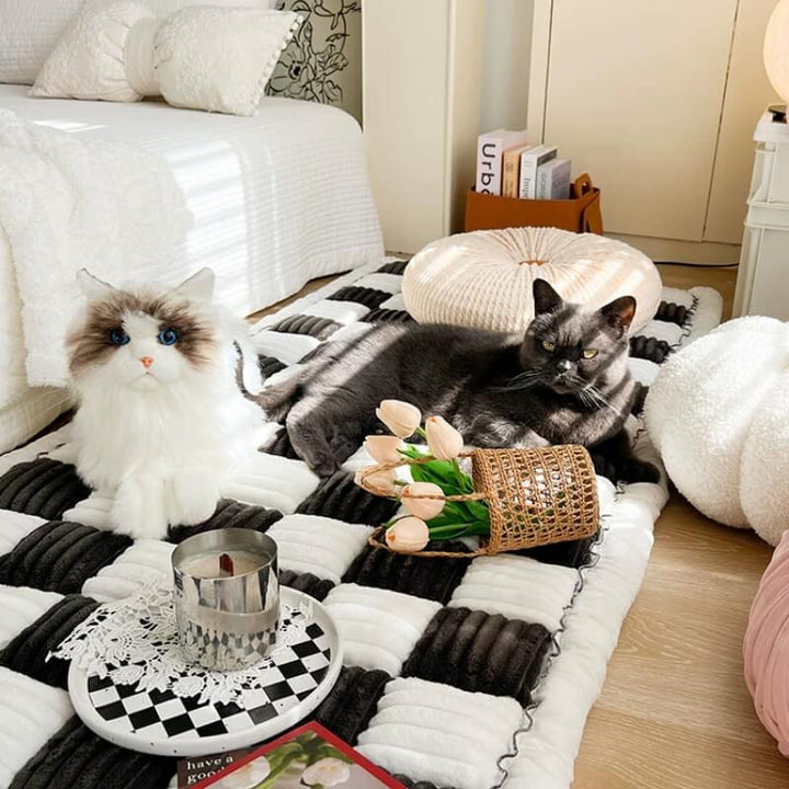 BowLift | HOMECUDDLE Blanket – Soft Chenille Pet Blanket with Style & Furniture Protection