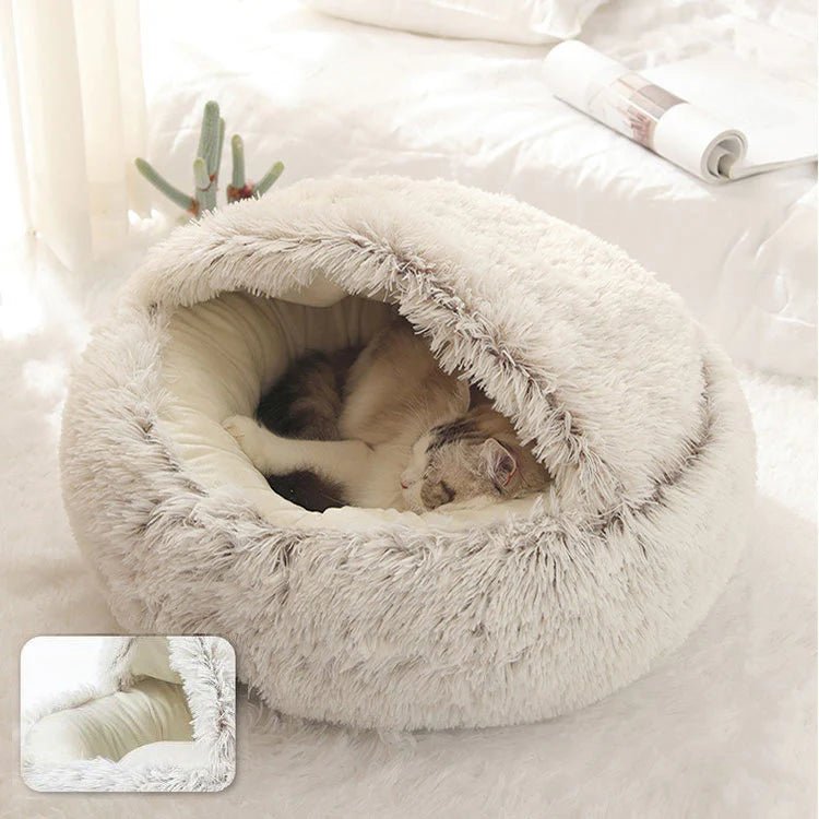 CozyNest • Calming Nest Dog & Cat Bed - Calming Nest Dog & Cat Bed - BowLift