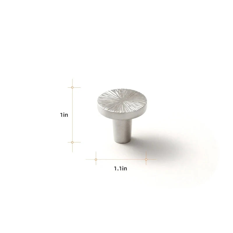 Creative Half Moon Drawer Pull Irregular Circle Cabinet Knob Handle | Bowlift