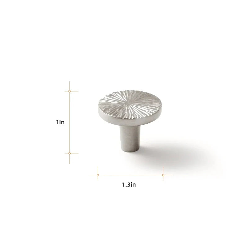 Creative Half Moon Drawer Pull Irregular Circle Cabinet Knob Handle | Bowlift