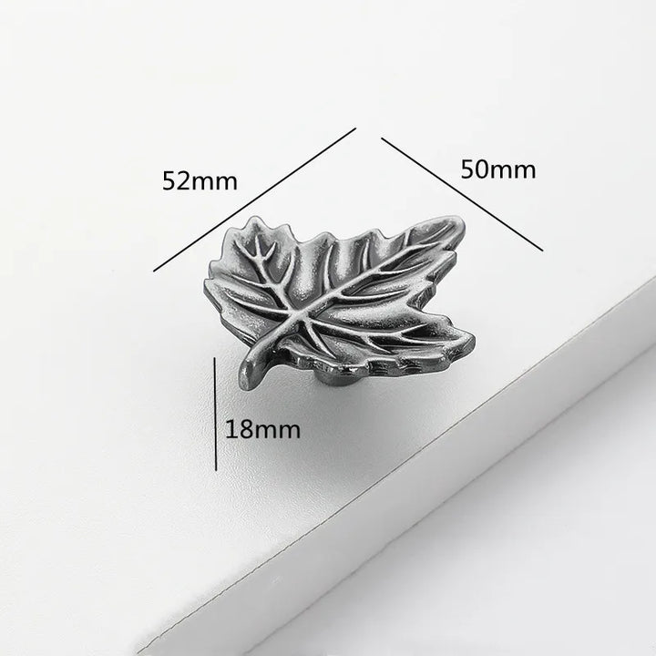 Creative Tree Branch & Leaf Cabinet Knob Furniture Drawer Handle Pull | Bowlift