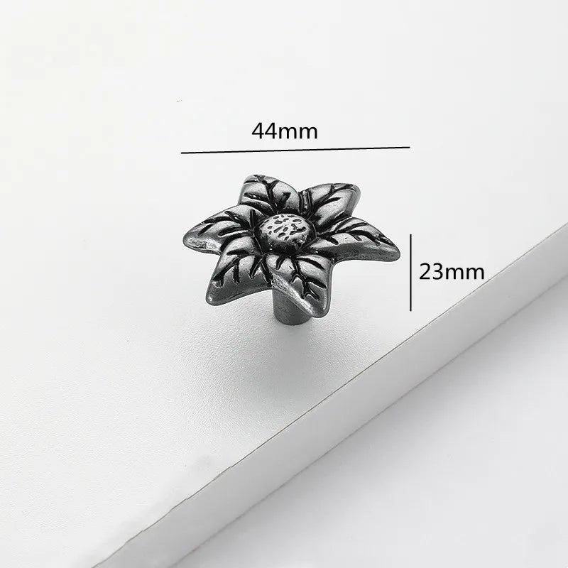 Creative Tree Branch & Leaf Cabinet Knob Furniture Drawer Handle Pull | Bowlift