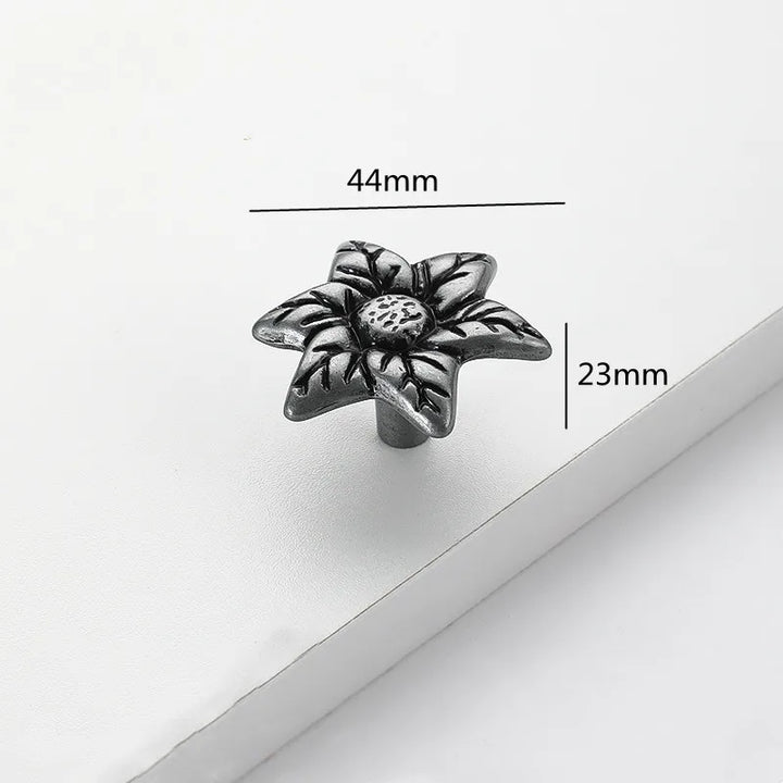 Creative Tree Branch & Leaf Cabinet Knob Furniture Drawer Handle Pull | Bowlift