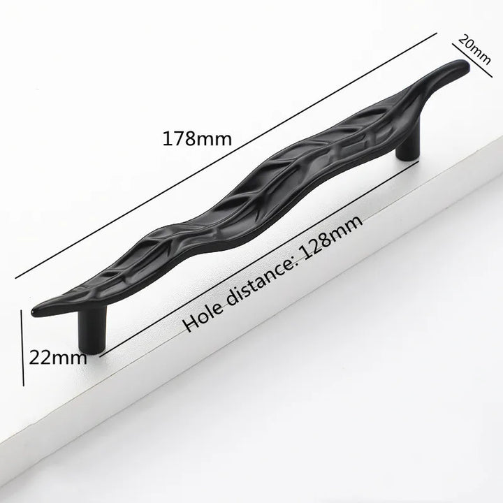 Creative Tree Branch & Leaf Cabinet Knob Furniture Drawer Handle Pull | Bowlift