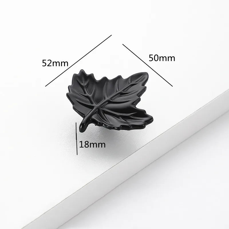 Creative Tree Branch & Leaf Cabinet Knob Furniture Drawer Handle Pull | Bowlift