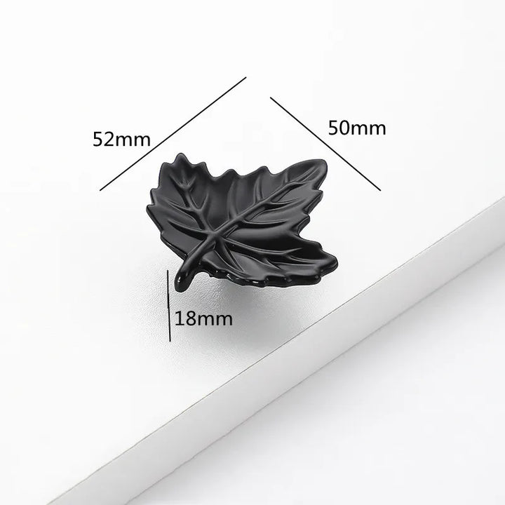 Creative Tree Branch & Leaf Cabinet Knob Furniture Drawer Handle Pull | Bowlift