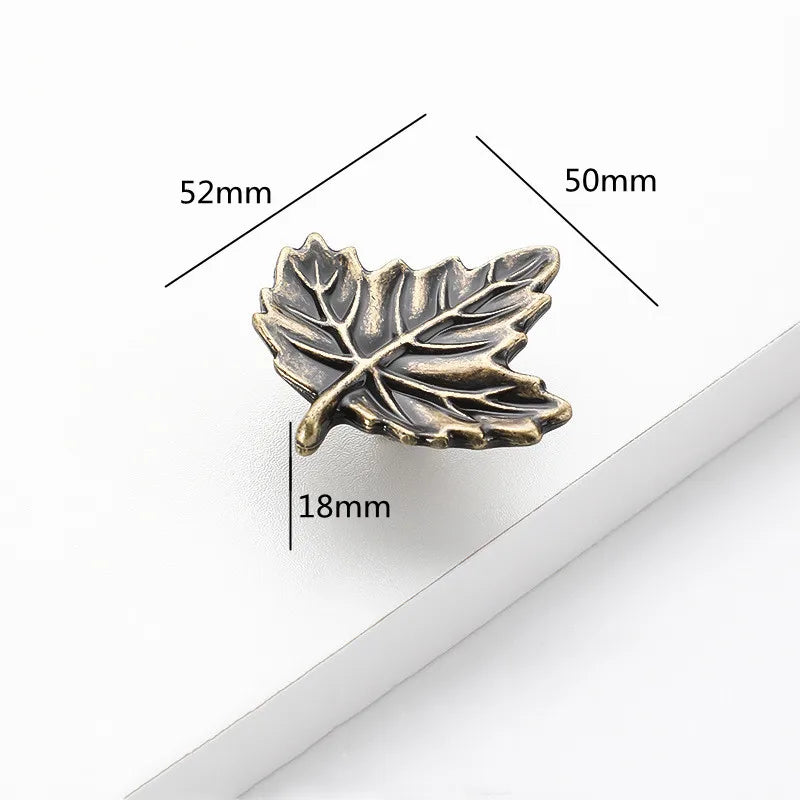 Creative Tree Branch & Leaf Cabinet Knob Furniture Drawer Handle Pull | Bowlift