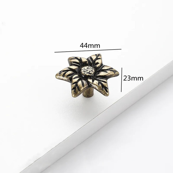 Creative Tree Branch & Leaf Cabinet Knob Furniture Drawer Handle Pull | Bowlift