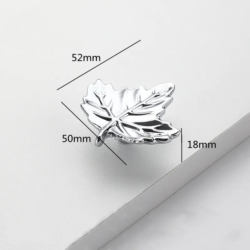 Creative Tree Branch & Leaf Cabinet Knob Furniture Drawer Handle Pull | Bowlift