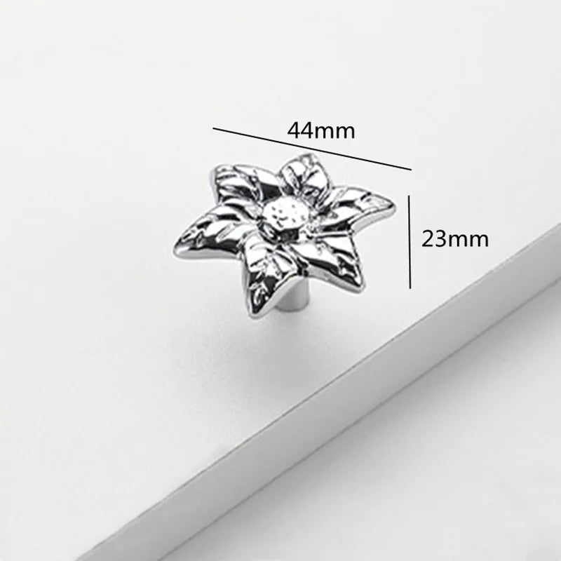Creative Tree Branch & Leaf Cabinet Knob Furniture Drawer Handle Pull | Bowlift