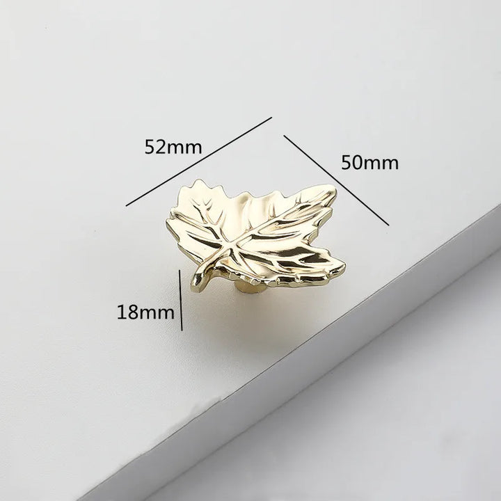 Creative Tree Branch & Leaf Cabinet Knob Furniture Drawer Handle Pull | Bowlift