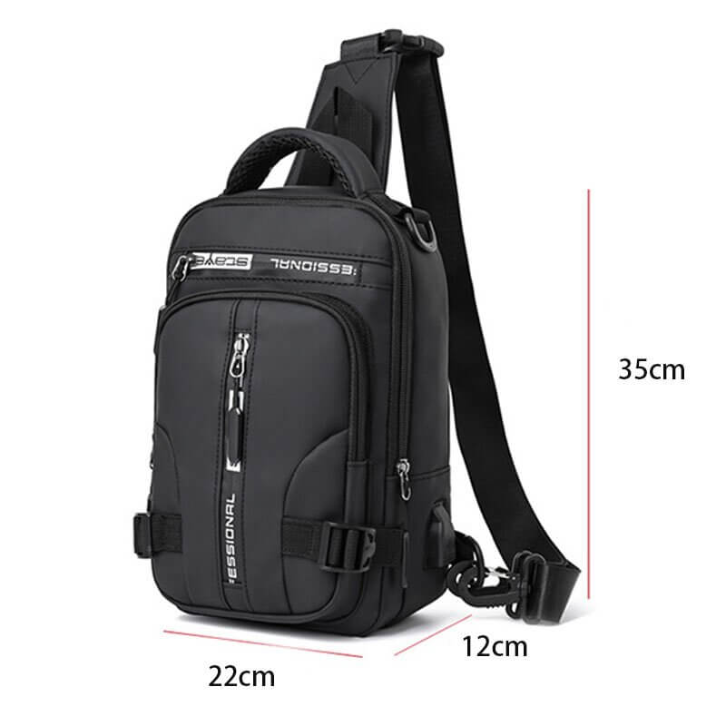 CityTrek Bag - Stylish Waterproof Oxford Crossbody Bowlift