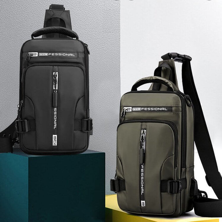 CityTrek Bag - Stylish Waterproof Oxford Crossbody Bowlift