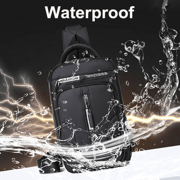 CityTrek Bag - Stylish Waterproof Oxford Crossbody Bowlift